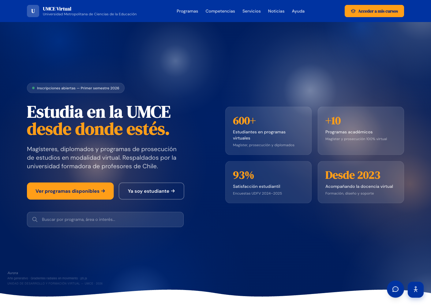 Portal UMCE Virtual